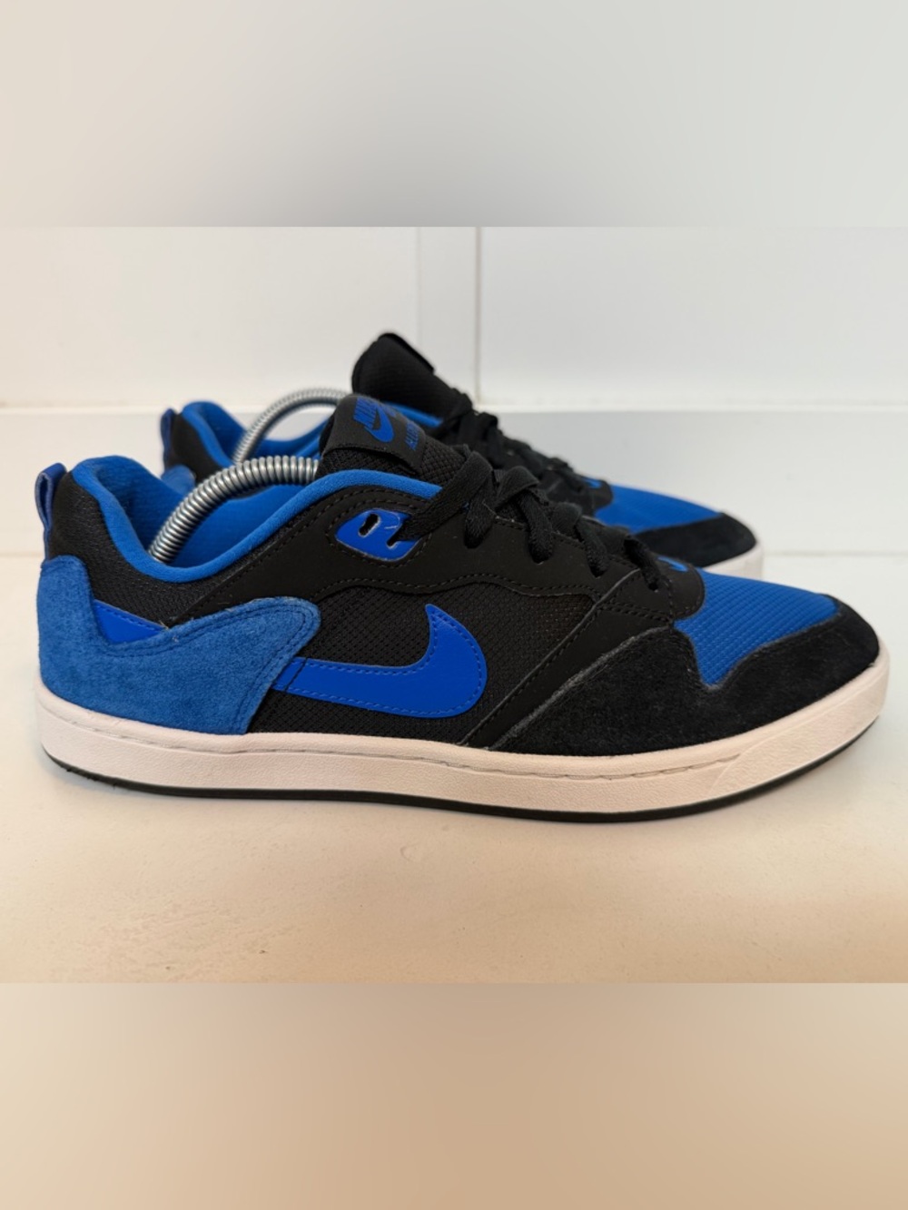 Nike SB Alleyoop Skate Shoes Mens Blue & Black  CJ0882-004 Size 11.5